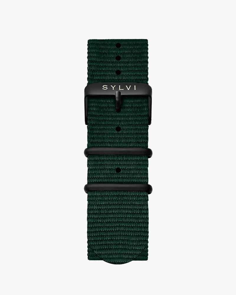 24mm Army Green Nylon Strap - Image 4
