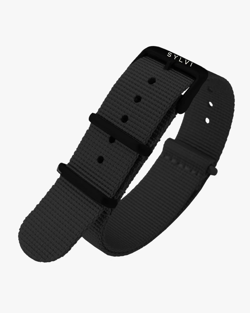 24mm Black Nylon Strap - Image 3