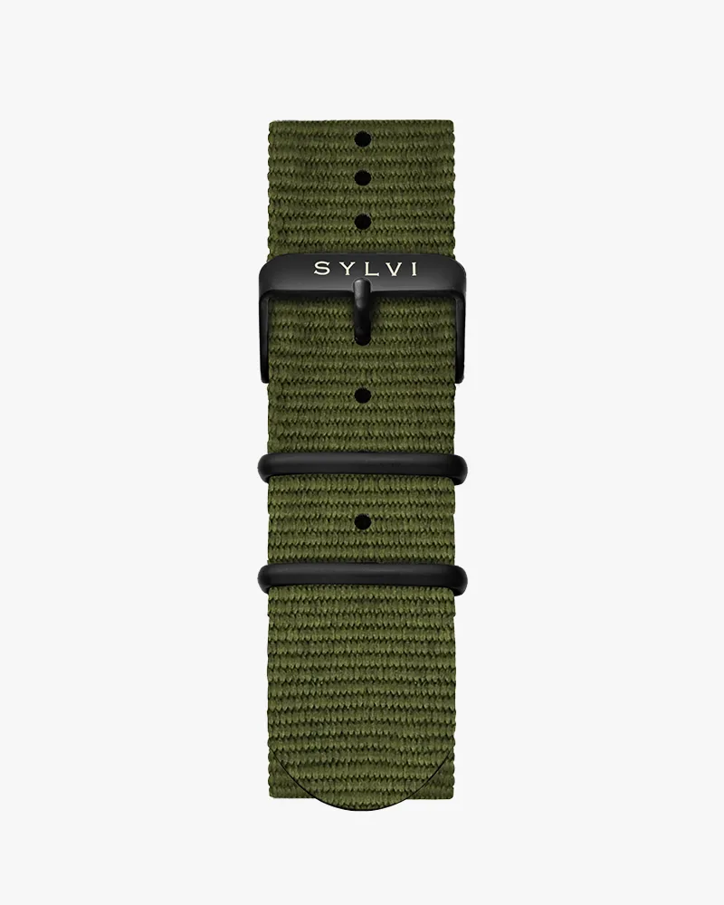 24mm Green Nylon Strap - Image 4