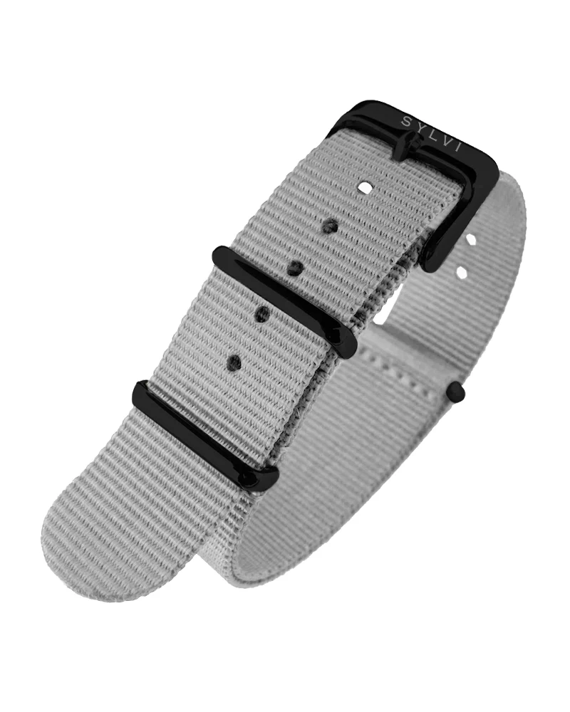 24MM Grey Nylon Strap - Image 3