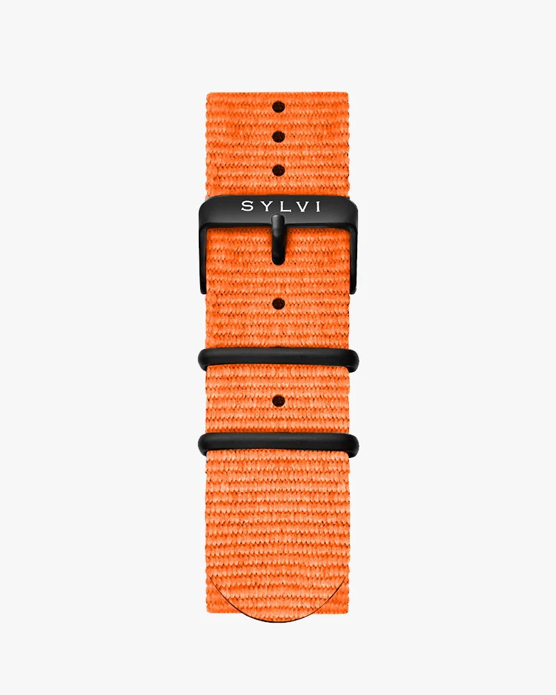 24mm Orange Nylon Strap - Image 4