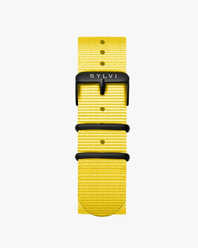 24mm Yellow Nylon Strap - Image 3