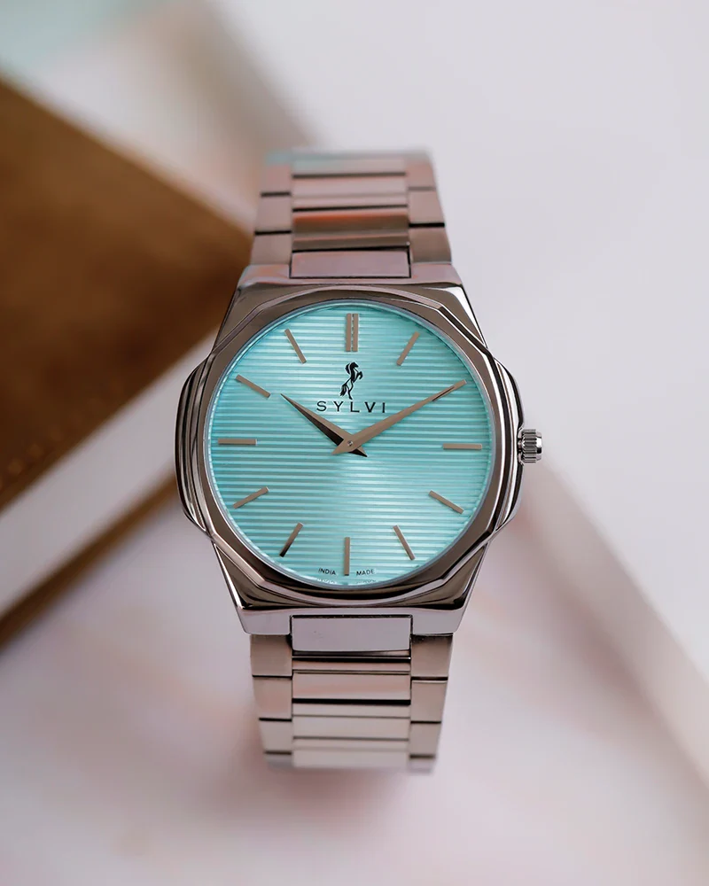 Blade Powder Blue Silver Steel - Image 3