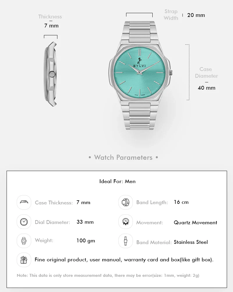 Blade Powder Blue Silver Steel - Image 7