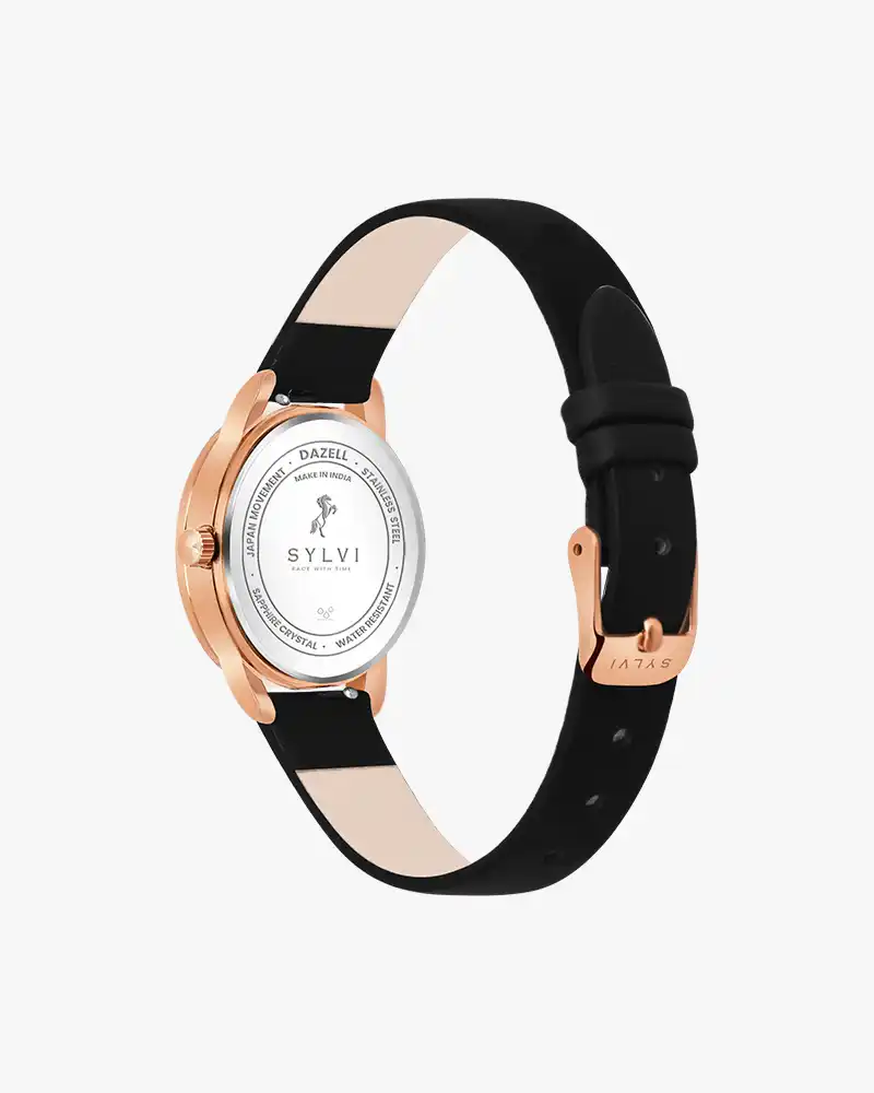 Dazzle Black Rose Leather - Image 5