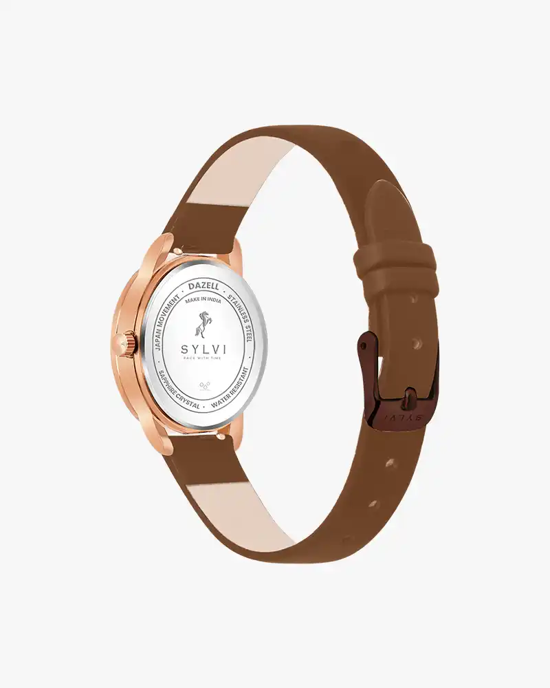 Dazzle Mocha Rose Leather - Image 5