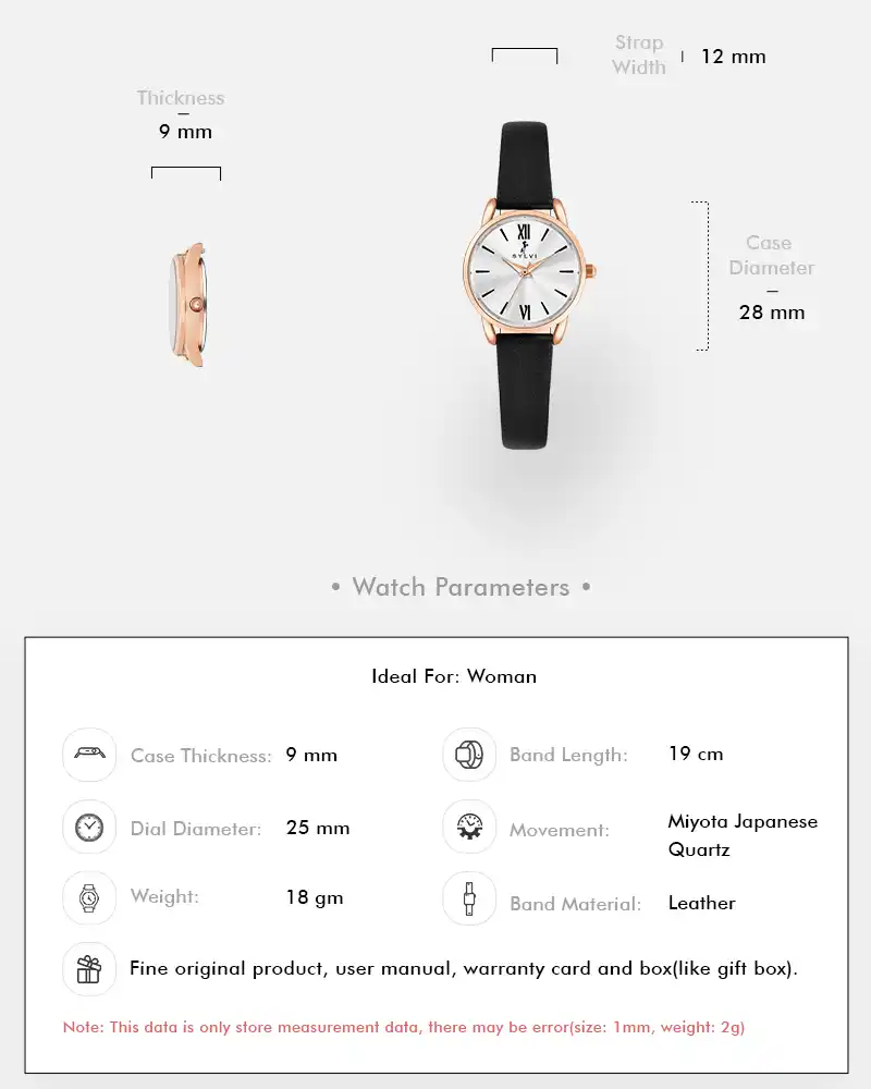 Dazzle White Rose Black Leather - Image 7