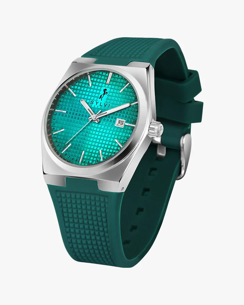 Professional Edge Electric Blue Silver Silicone - Image 4