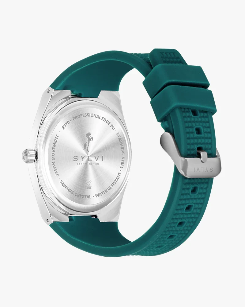 Professional Edge Electric Blue Silver Silicone - Image 5