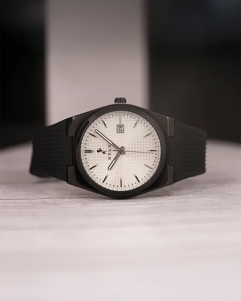 Professional Edge White Black Silicone - Image 3