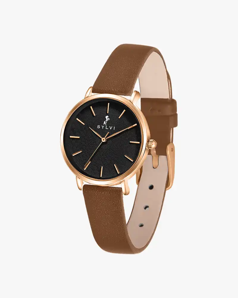 Riva Black Rosebrew Leather - Image 4