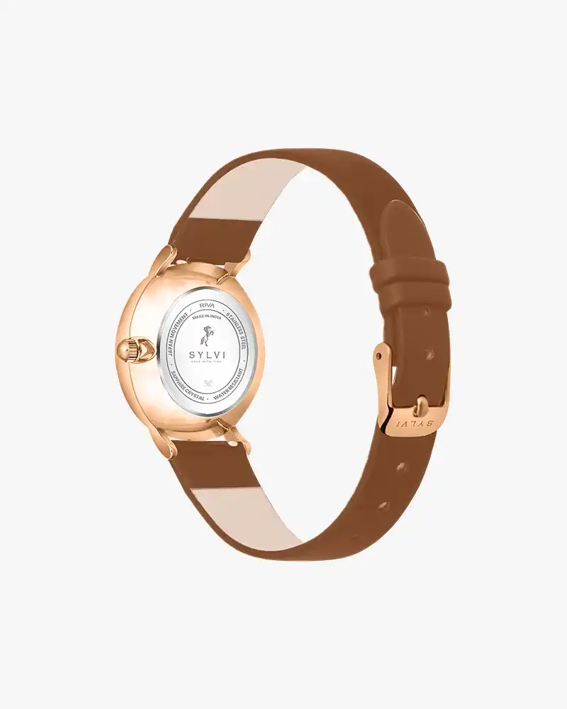 Riva Black Rosebrew Leather - Image 5