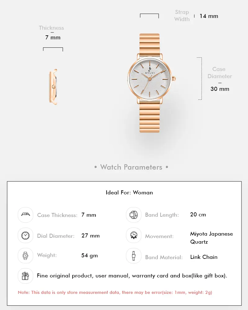 Riva Pearl White Roseluxe Link - Image 7