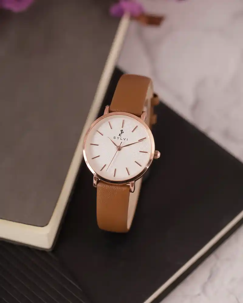 Riva White Rosebrew Leather - Image 3