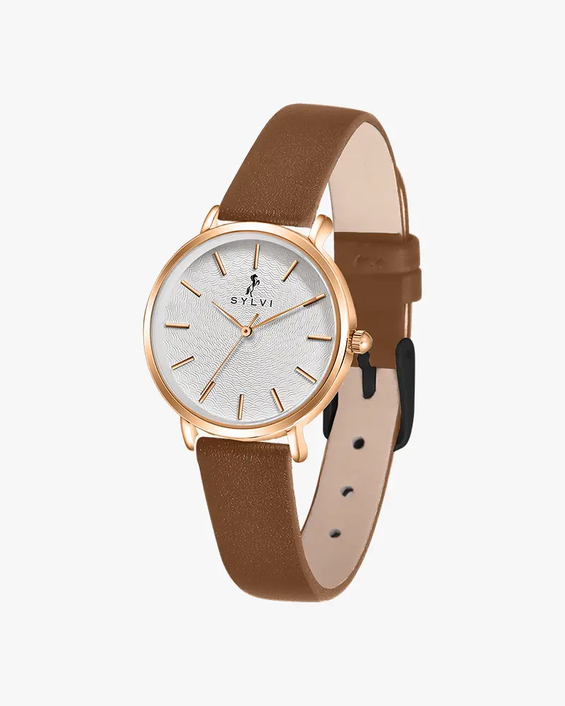 Riva White Rosebrew Leather - Image 4