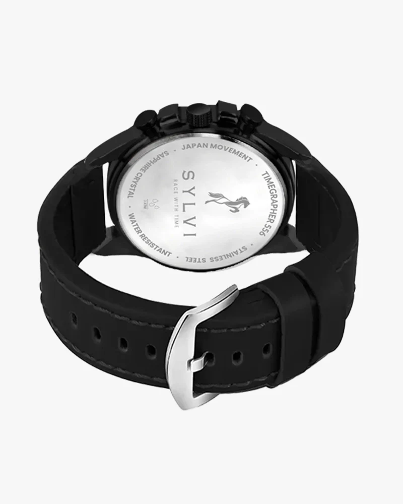 Timegrapher Gold Black Leather - Image 3