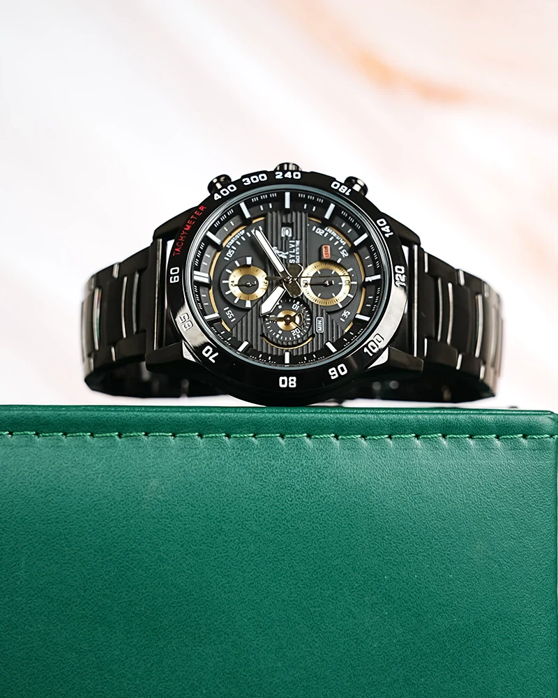 Timegrapher Gold Steel Black - Image 3