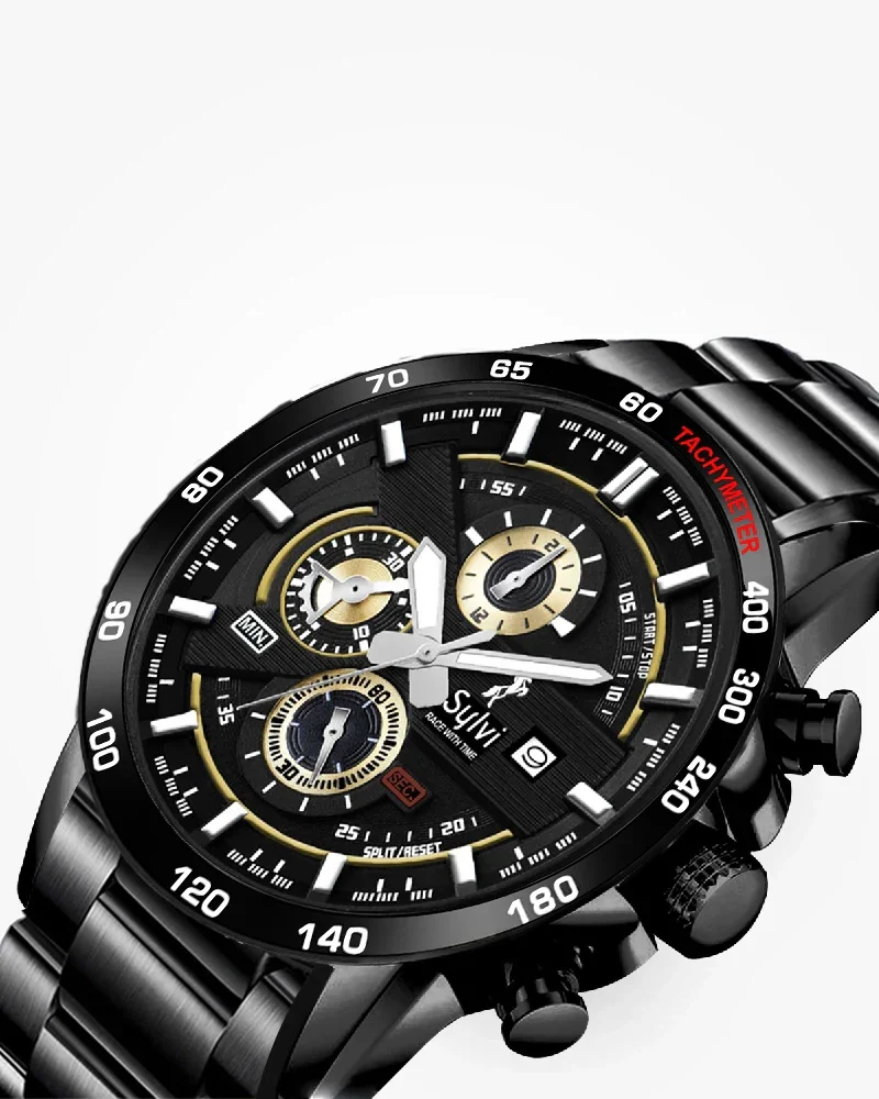 Timegrapher Gold Steel Black - Image 4