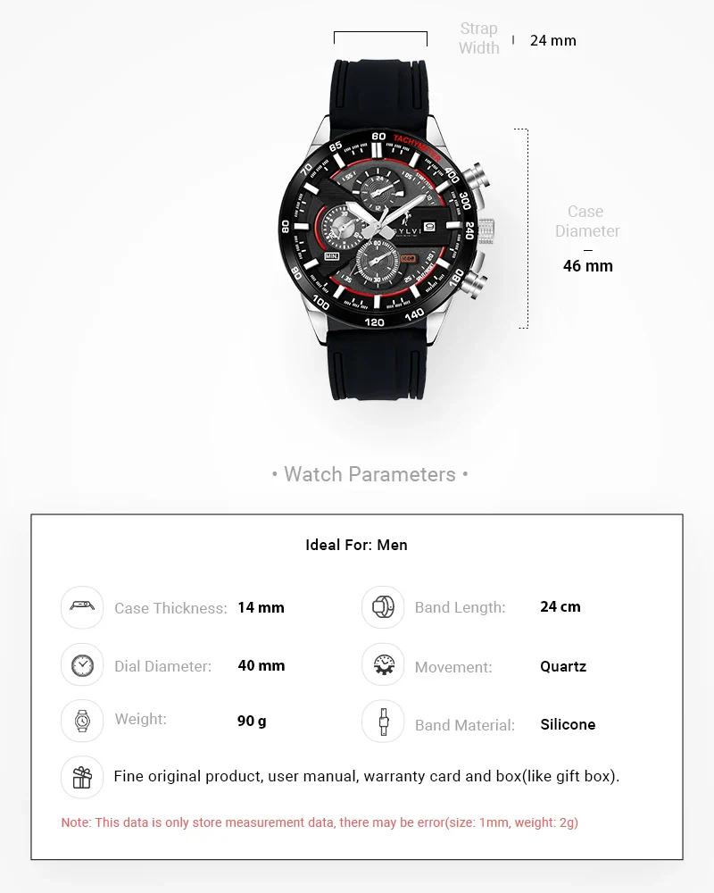 Timegrapher Red Silver Silicone - Image 6