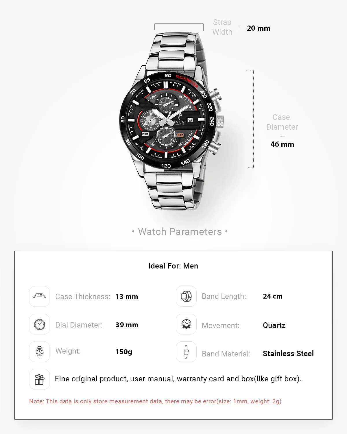 Timegrapher Red SL Steel - Image 4