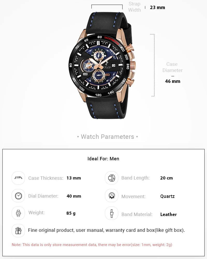 Timegrapher Rose Gold Leather - Image 5