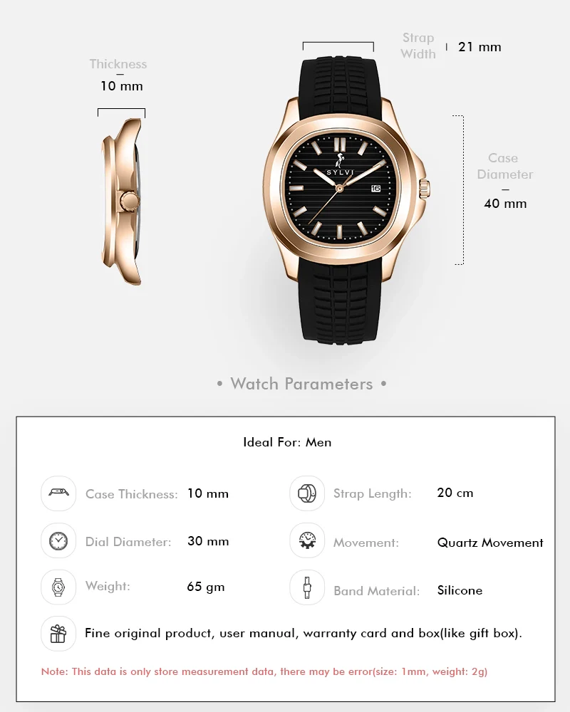 Urbanic Black Rose Gold Silicone - Image 7