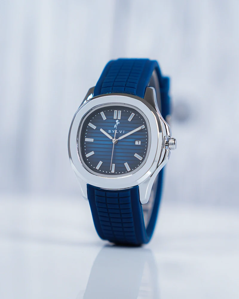 Urbanic Blue Silver Silicone - Image 3