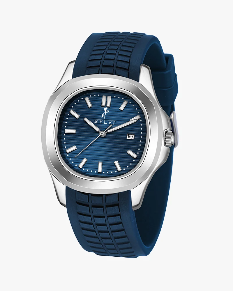 Urbanic Blue Silver Silicone - Image 4